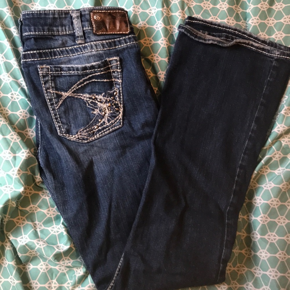 Silver jeans